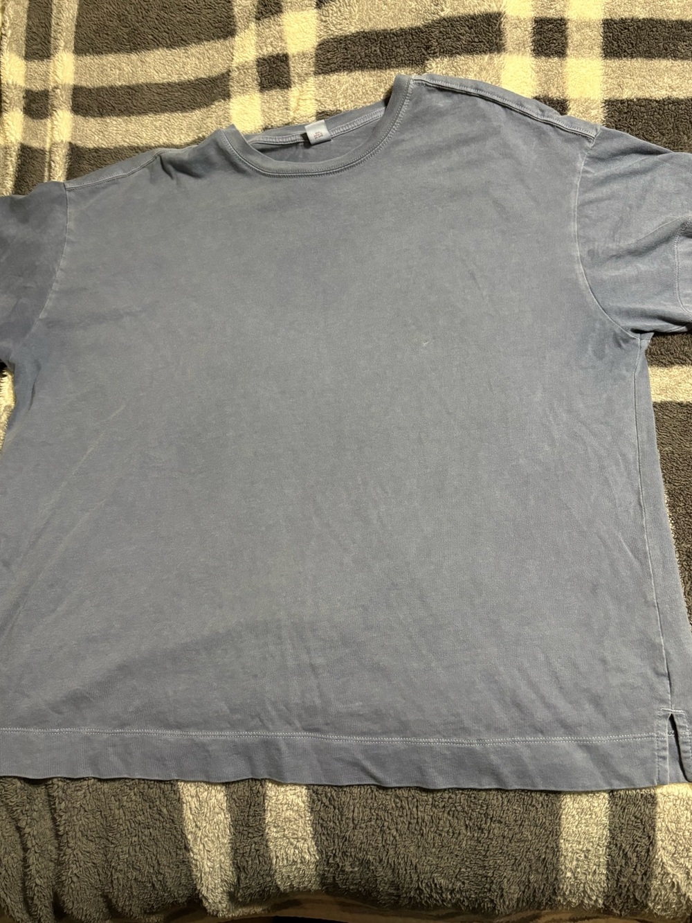 Classic Women’s Washed Blue Crewneck T-Shirt